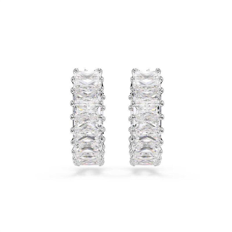 Swarovski Matrix Hoop Earrings image number 1